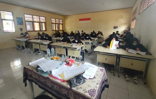 Kegiatan Psikotest Siswa SMA Negeri Waringin, Kabupaten Serang