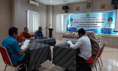 Galeri Seleksi Calon Direksi PDAB Tirta Madani, Kota Serang